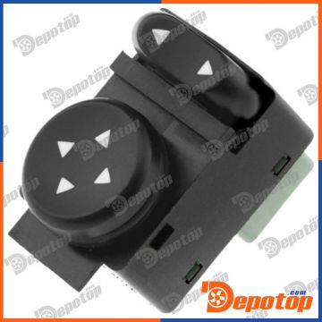 Commande, ajustage du miroir avant gauche pour FIAT | 735298499, 735316891